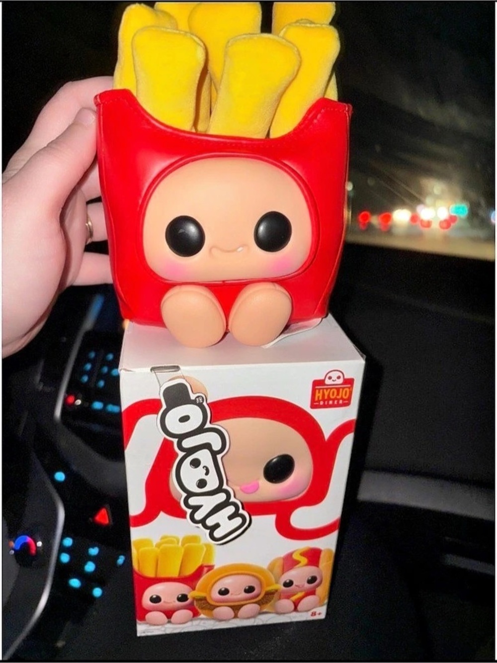 MGA Hyojo French Fry Plush in Red & Yellow Like New